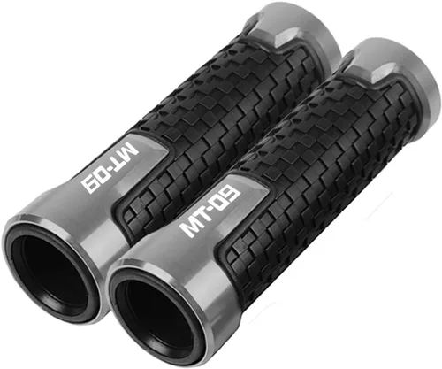 Vista 17 de Para Yamaha MT-09 FZ-09 2014 2015 2016 MT09 FZ09 MT FZ 09 Accesorios de motocicleta Manillar Grips Mano extremos Cap (Color : A Negro)