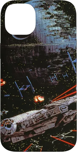 Vista 15 de Star Wars Return of the Jedi Death Star II Battle - Carcasa negra para iPhone 17