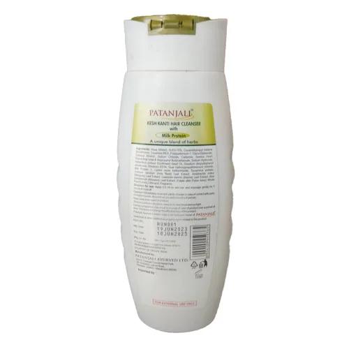 Vista 2 de Patanjali Kesh Kanti Milk Protein Limpiador capilar 6.8 fl oz