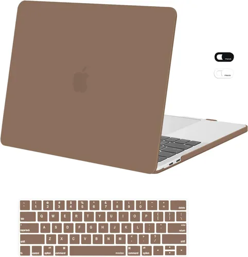 Vista 16 de MOSISO - Carcasa rígida de plástico, compatible con MacBook Pro de 13 pulgadas y cubierta para teclado y cámara web