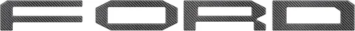 Vista 5 de Superposiciones de letras Raptor Grille - Compatible con Raptor 2021-2023