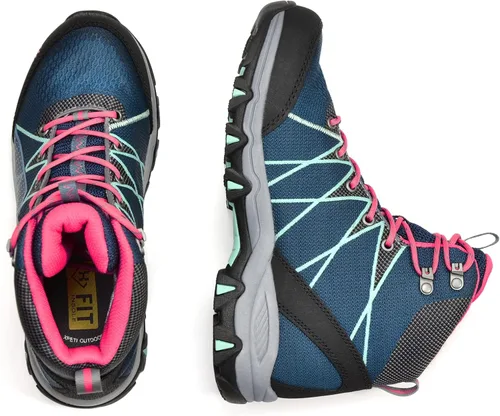 Vista 6 de XPETI Infinity - Botas de senderismo de punto para mujer