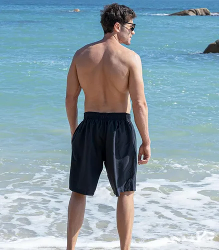 Vista 82 de UNICOMIDEA Bañador para hombre con forro de compresión de 9 pulgadas de largo