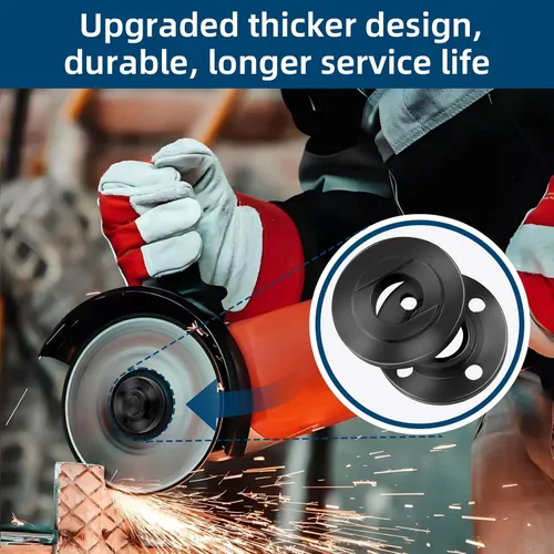 Vista 5 de Juego de 7 llaves de amoladora angular y amoladora angular, tuercas de bloqueo de metal de brida 5/8-11, compatibles con Dewalt, Milwaukee, Makita1