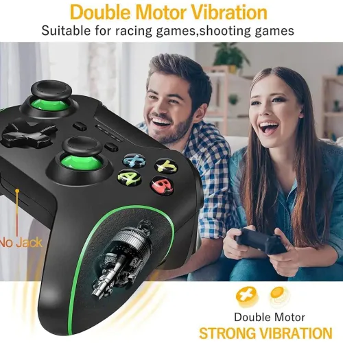 Vista 3 de Dododuck Wireless Controller for Xbox One, 2.4GHZ Gamepad Controller Compatible with Xbox OneOne SOne XOne Series XSElitePC Windows 7810, with