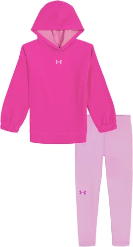 Vista 20 de Under Armour baby-girls Ua Terrazzo Leopard Heart SetShort Set