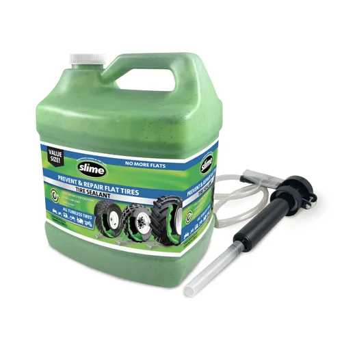 Vista 12 de Sellador Slime para neumáticos sin cámara - Paquete de 2 - 24 onzas (710 ml), Paquete de 1, Blanco