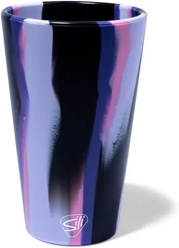 Vista 35 de Silipint Vaso de pinta de silicona de 16 oz – Vaso de silicona reutilizable irrompible sin BPA – Flexible apto para lavavajillas, microondas