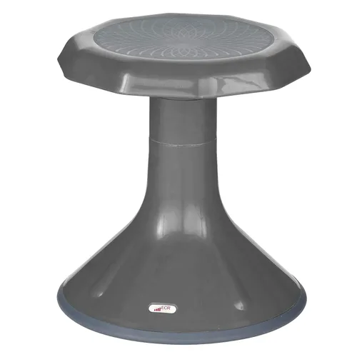 Vista 14 de ECR4Kids ACE Active Core Engagement Taburete Tambaleante, Altura del Asiento de 15 Pulgadas, Asientos Flexibles, Negro