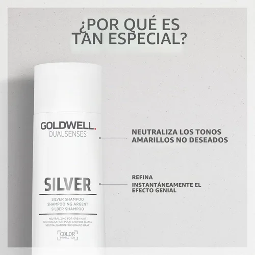 Vista 5 de Goldwell Dualsenses Silver Shampoo 300mL