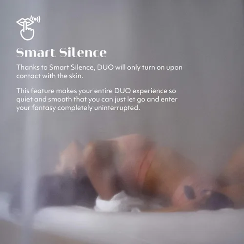 Vista 5 de Womanizer Duo 1 Vibrador de succión de clítoris para mujeres Juguete sexual para adultos con succión vibratoria Estimulador de clítoris y punto