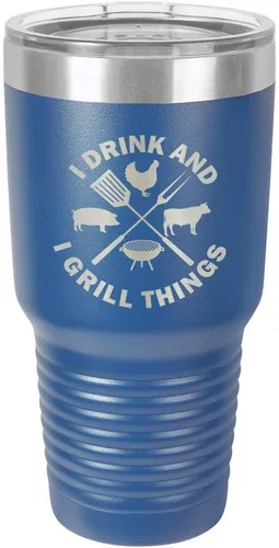 Vista 16 de Taza de viaje de acero inoxidable con diseño de Yeti Rambler