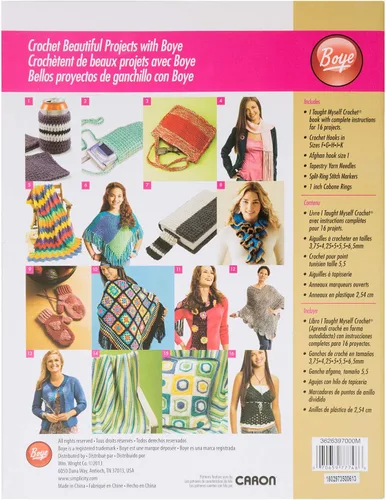 Vista 4 de Yo me enseño, juego de crochet para principiantes