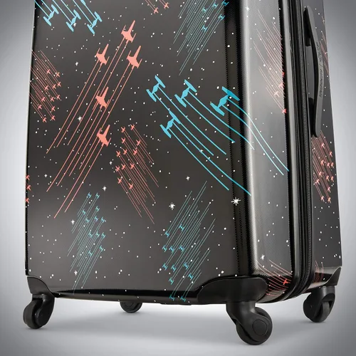 Vista 3 de American Tourister - Maleta de material duro y rígido con ruedas giratorias, diseño de Star Wars