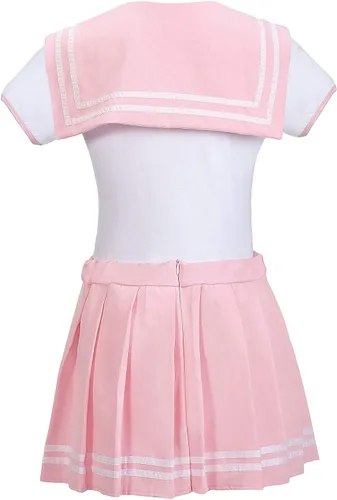 Vista 7 de Littleforbig - Pijama de algodón para enterizo conjunto de falda mágica para cosplay