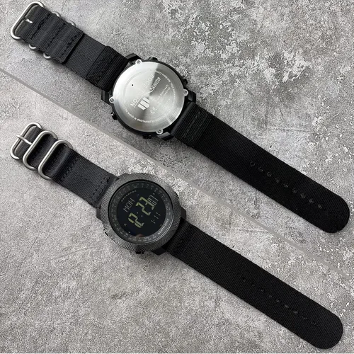 Vista 7 de North Edge Apache - Relojes deportivos tácticos para hombres, relojes digitales sólidos de supervivencia al aire libre con brújula militar sólida