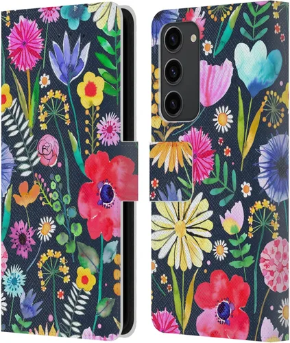 Vista 92 de Head Case Designs Officially Licensed Ninola Butterfly Nature Spring Floral Leather Wallet Case Compatible with Samsung Galaxy A07 4G
