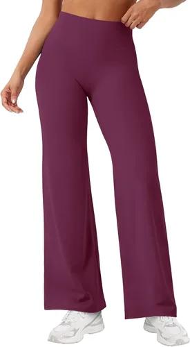 Vista 86 de YEOREO Ease - Leggings rectos para mujer, pantalones de yoga para gimnasio Amarillo (Butter Yellow)