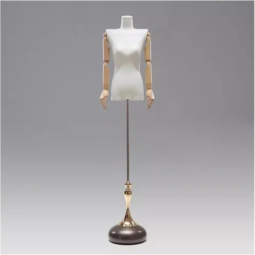 Vista 12 de Adjustable Black Dress Form Mannequin 54”-75” for Clothing & Jewelry Display, Perfect for Retail, Home Use, Tailoring & Fashion Shows