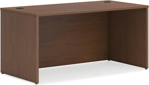Vista 5 de HON MOD - Escritorio ejecutivo grande de 48 pulgadas para computadora, laminado de madera gruesa, mesa moderna con gestión de cables, 48 pulgadas