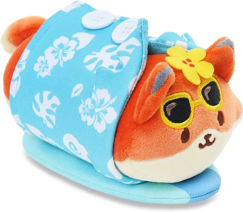 Vista 9 de Anirollz Peluche de animal de peluche – Muñeco de peluche hawaiano pequeño de 6 pulgadas Suave, esponjoso, cálido, lindo, cómodo, seguro Regalo