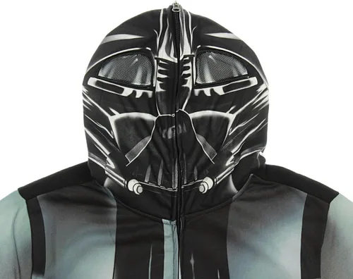 Vista 3 de Star Wars Vader Is Here - Disfraz de forro polar sublimado para hombre