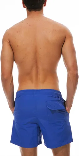 Vista 5 de Gopune Traje de baño corto de playa de secado rápido para hombre con forro de malla