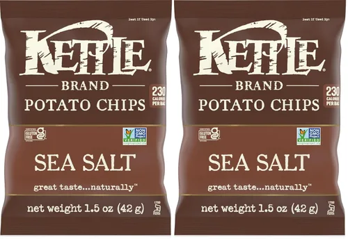 Vista 4 de Kettle Brand Papas Fritas, Sabor Barbacoa del Patio Trasero, 5 Onzas (Paquete de 15)
