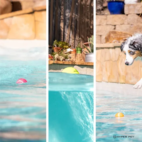Vista 4 de Hyper Pet MINI Pelotas de tenis para perros, pelota segura para perros para ejercicio y entrenamiento, juguetes interactivos funcionan con Hyper Pet