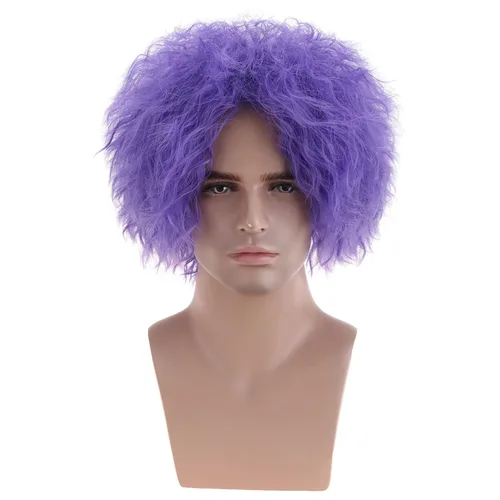 Vista 10 de BERON Judge Colonial - Peluca larga para hombre, color beige, para cosplay, disfraces de Halloween, peluca de fiesta de anime (adulto)