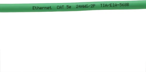 Vista 5 de Cámara Ethernet M12 4 Pin D Código macho a M12 4 Pin D Code Cable macho para red de aplicaciones industriales CAT5e blindado flexible 3.3 ft