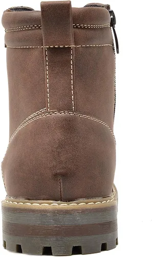 Vista 5 de Bruno Marc - Botas para hombre de combate estilo Oxford para motocicleta