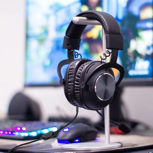 Vista 5 de Cable auxiliar G433 para auriculares Logitech Wired G233, G Pro, G Pro X Gaming Cable de audio de 0.138 in (1/8") con silencio en línea y control
