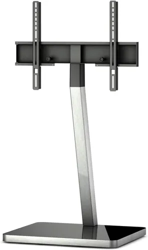 Vista 10 de SONOROUS PL-2700 - Soporte de TV de alta calidad para sala de estar, soporte de piso de TV de lujo con base de vidrio templado, moderno soporte