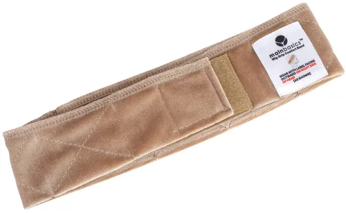 Vista 6 de MainBasics Banda de agarre para peluca para mantener las pelucas en su lugar Diadema ajustable de terciopelo para peluca (beige)