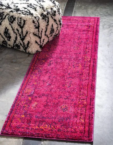 Vista 10 de Unique Loom Medici Collection - Alfombra tradicional vintage botánica azul (2' 2 x 3' 0)