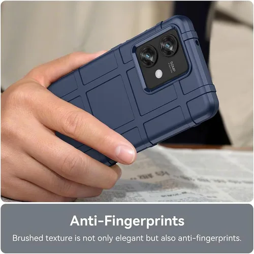 Vista 6 de Funda delgada para Motorola Edge 40 Neo, resistente funda duradera para exteriores, protección anticaídas de grado militar y cubierta protectora
