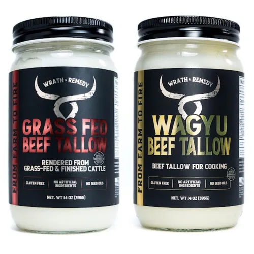 Vista 11 de Sarga de carne alimentada con pasto para cocinar, grasa de res pura, cubo a granel de 7.2 libras Grasa de cocina a granel de grado restaurante
