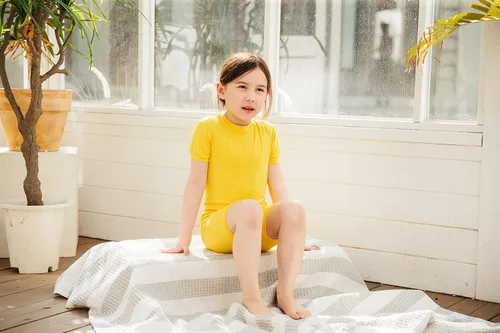 Vista 4 de VAENAIT BABY Pijamas de pijama para niños, conjunto de 2 piezas de pijama de viscosa de verano suave y fresco
