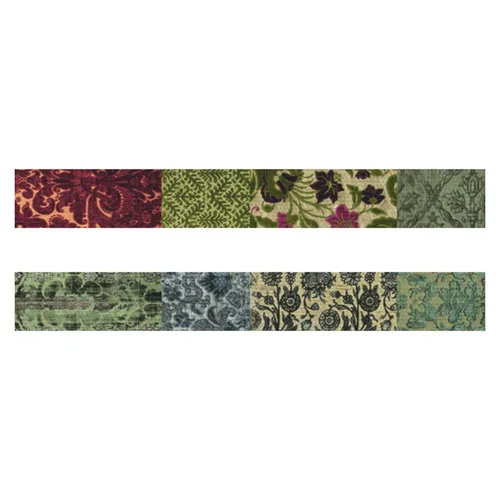 Vista 2 de Tim Holtz TH94230 - Cinta de lino de retazos, multicolor, TH94230