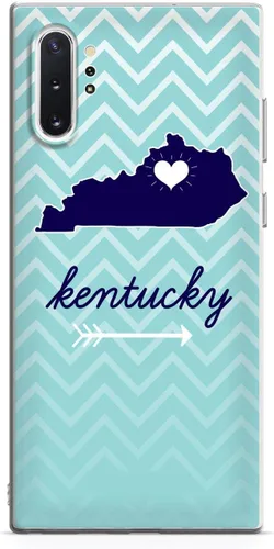 Vista 15 de Inspired Cases - Compatible con iPhone Xs Max - Funda protectora con textura 3D para Apple iPhone Xs Max - Kentucky Chevron Pattern State
