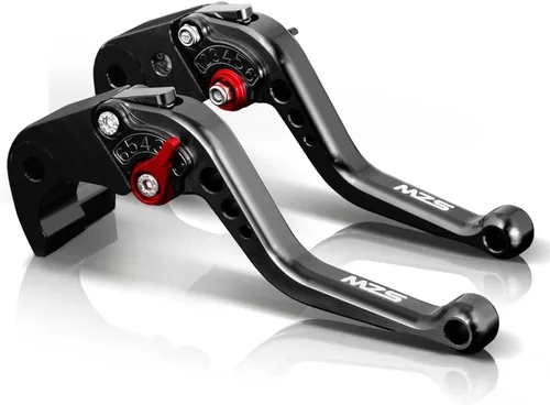 Vista 16 de MZS - Palancas de embrague/freno cortas ajustables para motocicleta, color negro, CNC, compatibles con Z900 17-24 / Z650 Z650RS EX650 ER6F 17-25