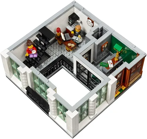 Vista 3 de Set de construcción LEGO Creador, banco, bloques de construcción 10251