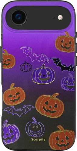 Vista 140 de SCORPIFY - Funda para iPhone 17 Pro Max Leopardo negro transparente LP-Negro Transparente Leopardo