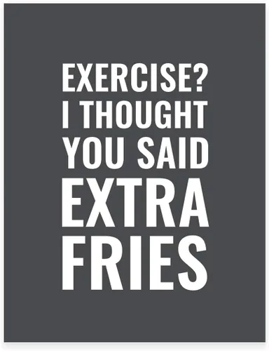 Vista 17 de Andaz Press Colección de arte de pared Gym Fitness, 8.5 x 11 pulgadas, impresión de póster con texto en inglés "A Year From Now You Will Wish You