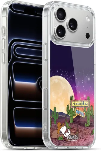 Vista 32 de Head Case Designs Funda de gel con licencia oficial de Peanuts Nebula Cactus Needles Snoopy Space Cowboy [protección de grado militar] compatible
