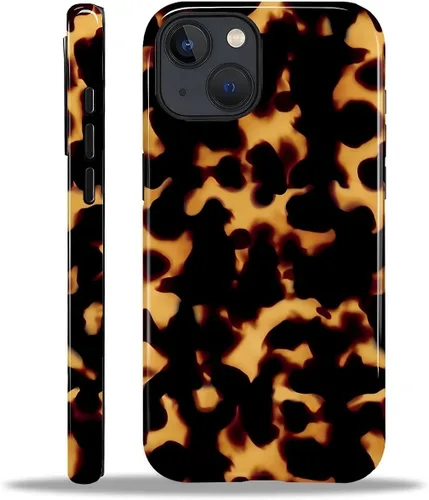 Vista 155 de Funda para iPhone 11, resistente híbrida 2 en 1, protección completa contra golpes con acabado brillante, diseño de collage de tela a cuadros