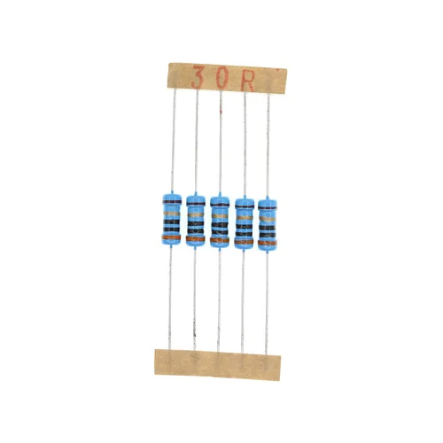 Vista 16 de 100PCS 1 vatios 1W 0R1 0.1 ohmios 1% resistencia de película metálica