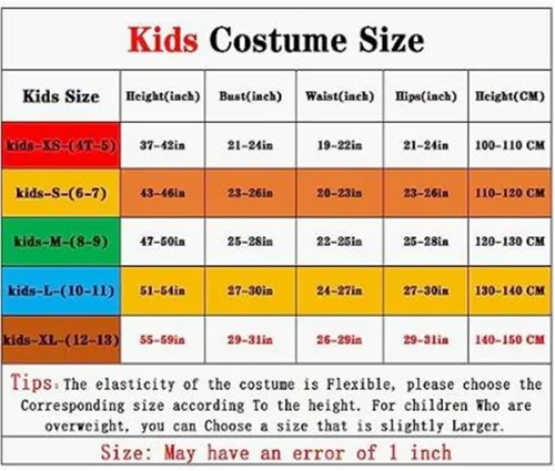Vista 2 de Traje de cosplay de Halloween para niños, overol de elastano
