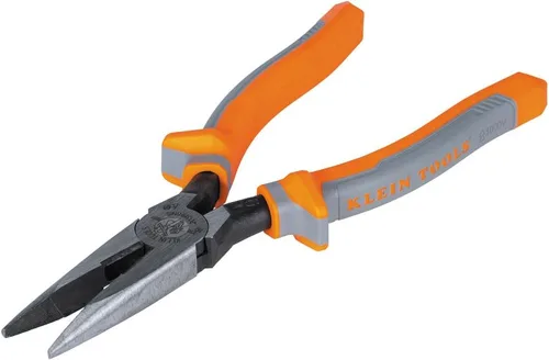 Vista 11 de Klein Tools 9419R - Juego de herramientas aisladas de 1000 V, fabricado en Estados Unidos, con cortador diagonal, alicates de punta larga y 3